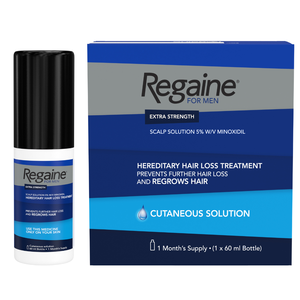 Regaine 5% - Bottle of 60ml Solution with Minoxidil