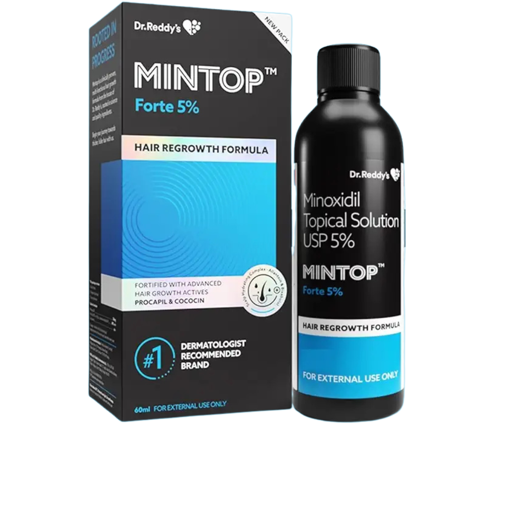 Mintop Forte 5% - Bottle of 60ml Solution